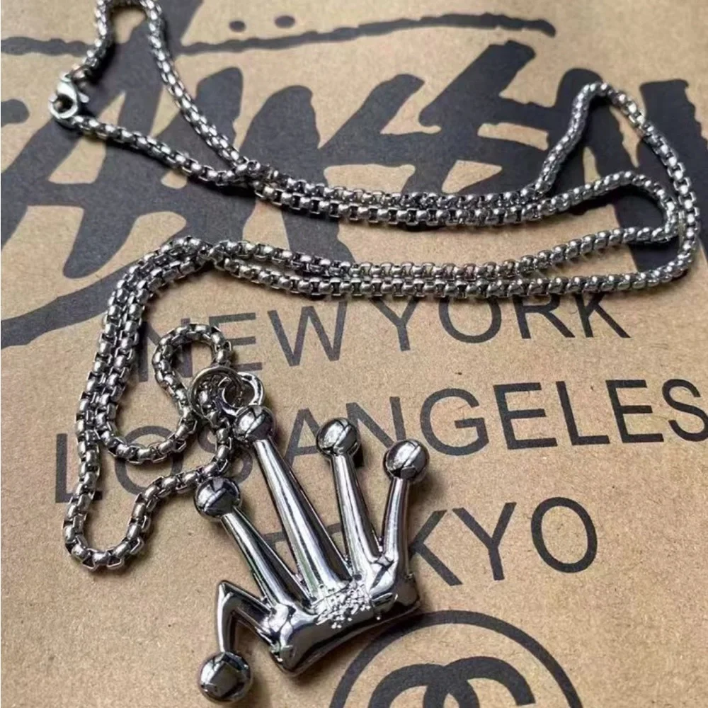 Stussy | Accessories | Stussy Crown Pendant Sterling Silver